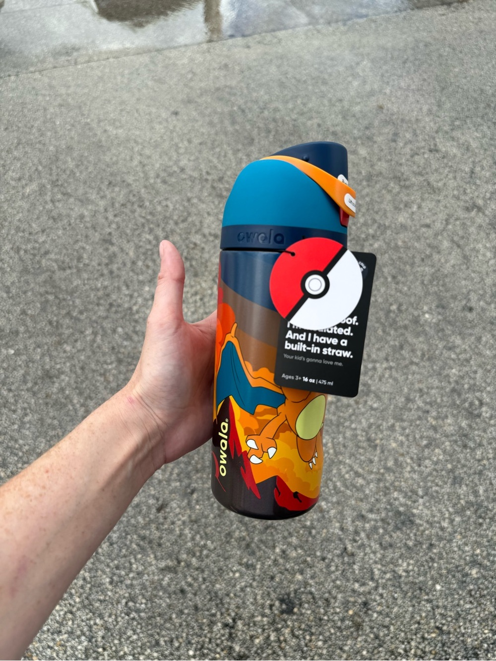 Pokemon x Owala NWT SOLD OUT EVERYWHERE16 fl oz Stainless Steel Bottle Flip Lock